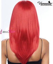 Load image into Gallery viewer, Vanessa Synthetic Tops Slim Bang Lace Front Wig - TBANG IKON
