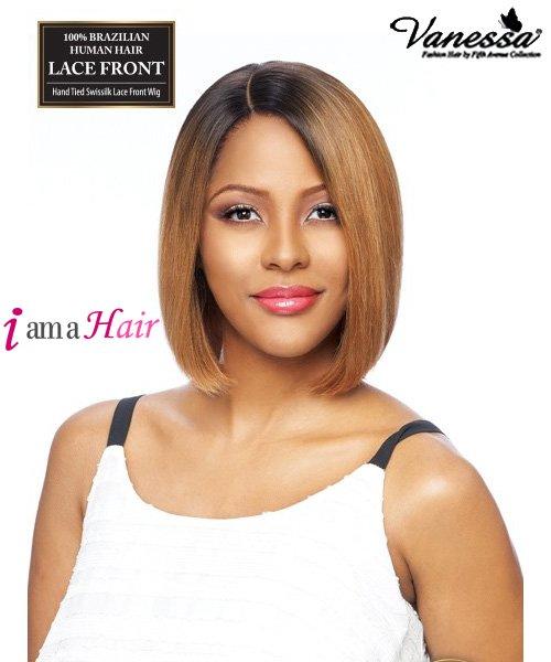 Vanessa 100% cabello humano brasileño Swissilk Lace Front Peluca - TCH JENNA