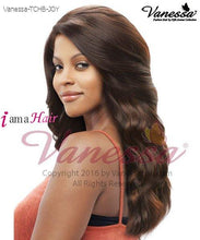Load image into Gallery viewer, Vanessa Human Hair Blend Lace Front Wig - HONEY C JOY
