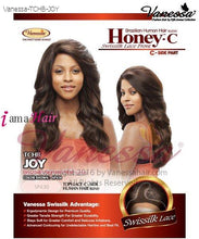 Load image into Gallery viewer, Vanessa Human Hair Blend Lace Front Wig - HONEY C JOY
