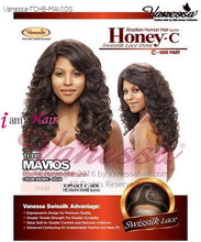 Load image into Gallery viewer, Vanessa Human Hair Blend Lace Front Wig - HONEY C MAVIOS
