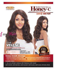 Cargar imagen en el visor de la galería, Vanessa TCHB VELENE - Peluca brasileña de mezcla de cabello humano Swissilk Lace Front

