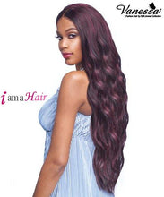 Load image into Gallery viewer, Vanessa Honey Brazilian Human Hair Blend  Tops Deep Part Lace Front Wig - TDHB ILMA 40
