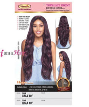 Load image into Gallery viewer, Vanessa Honey Brazilian Human Hair Blend  Tops Deep Part Lace Front Wig - TDHB ILMA 40

