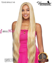 Cargar imagen en el visor de la galería, Vanessa TDHB MINAJY 45 - Peluca brasileña de mezcla de cabello humano Swissilk Lace Front
