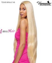 Load image into Gallery viewer, Vanessa TDHB MINAJY 45 - Brazilian Human Hair Blend Swissilk  Lace Front Wig
