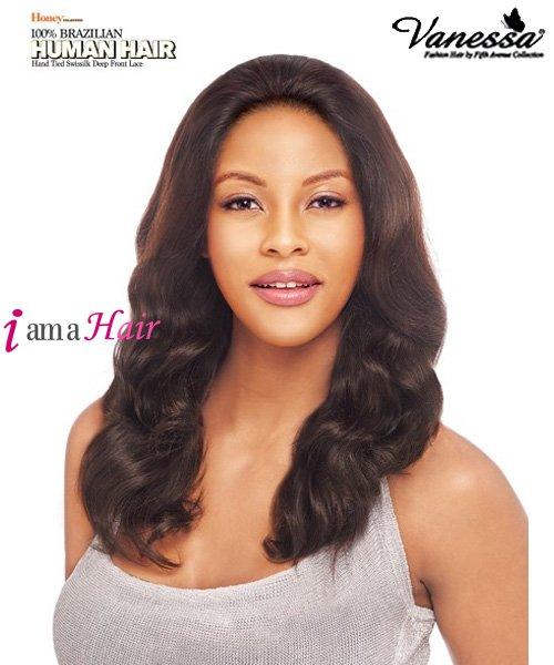 Vanessa 100% Brazilian Unprocessed Human Hair 13 x 5 Hand Tied Ear-to-Ear Lace Front Wig  - TH35 GAPPY