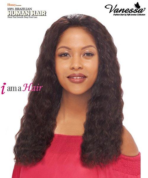 Vanessa 100% Brazilian Unprocessed Human Hair 13 x 5 Hand Tied Ear-to-Ear Lace Front Wig - TH35  FETNA