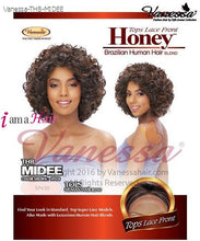 Cargar imagen en el visor de la galería, Peluca con malla frontal de cabello humano Vanessa - HONEY MIDEE
