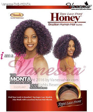 Load image into Gallery viewer, Vanessa Human Hair Blend Lace Front Wig - HONEY MONTA
