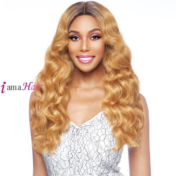 Vanessa Synthetic Deep Middle Lace Part Wig - TOPS DM QUEEN