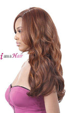 Load image into Gallery viewer, Vanessa TOP SIDE INDY - Synthetic Natural Top Side - Lace Front Wig
